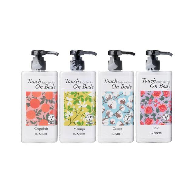 The Saem - Touch On Body Body Lotion - 4 Types #06 Cotton