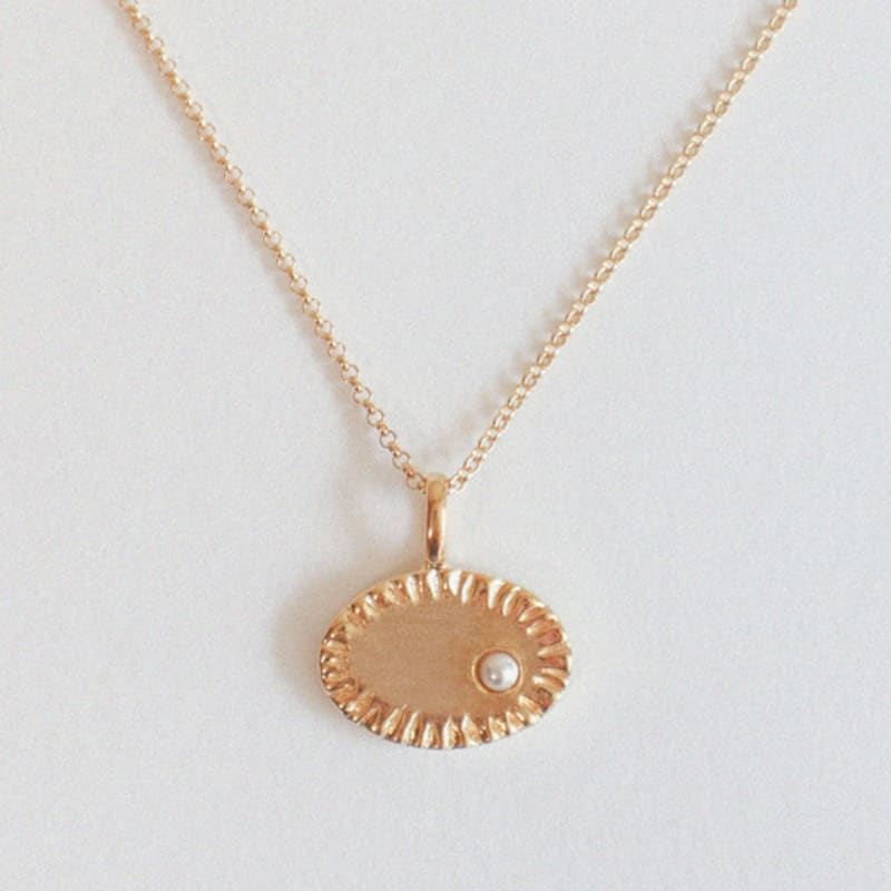 OudStudio Pleats Necklace_Gold