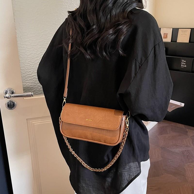 IELGY Ladies Messenger Bag Autumn Winter All-Match Fashion Casual One-Shoulder Underarm Small