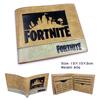 Fortnite Game Embossed Leather Wallet Short PU Leather Student Wallet Gaming Gift 1pcs