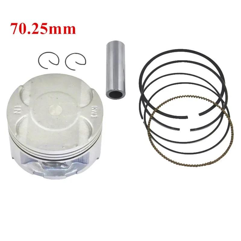 For Honda AX-1 KW3 250 AX1 Bore size 70mm 70.25mm 70.5mm STD Oversize +25 +50 +75 +100 Motorcycle Cylinder Piston Ring Kits