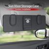 CUP1 Multi-functional Car Sunshade Plate Organizer Bag Auto Accessories For Volkswagen VW Golf 4 6 7 GTI Tiguan B5 B6 B7 CC Jetta MK5