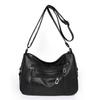 New Urban Simple Women's Bag Soft Leather Messenger Bag Shoulder Small Square Bag Trend
