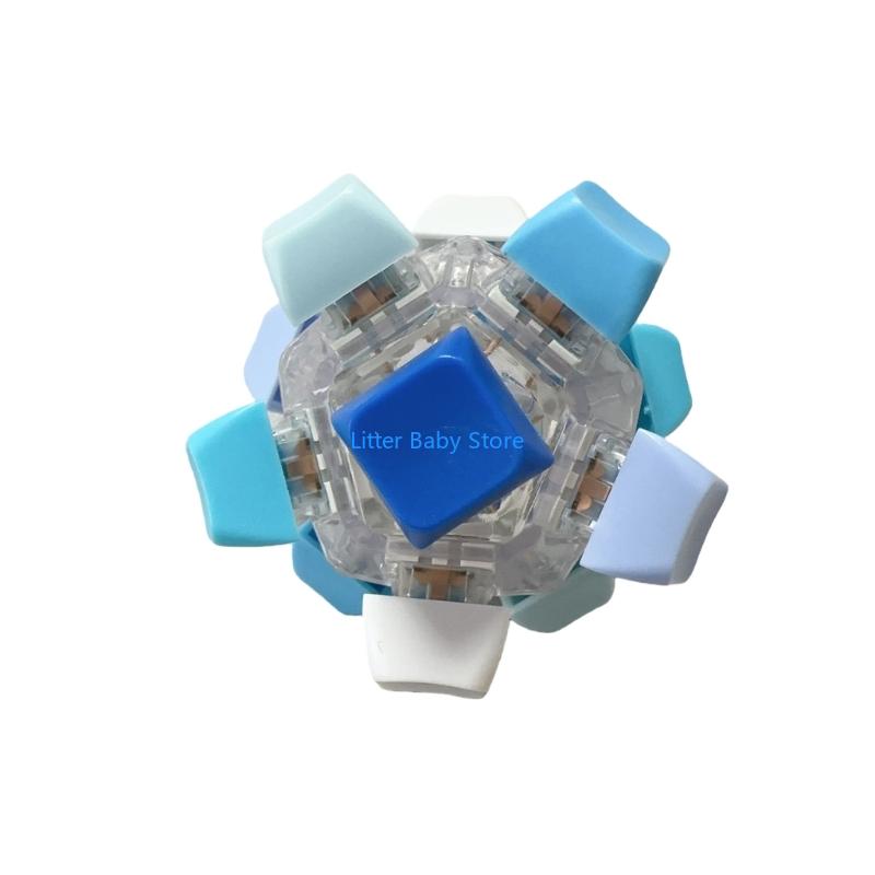 N80C Pocket Sized Mechanical Press Toy 5000+ Uses Focusing Aid Travel Handheld
