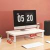 Office Desktop Computer Stand Rack Bracket Raised Shelf Laptop Monitor Wooden Table Home Storage Holders Utility Accessories
