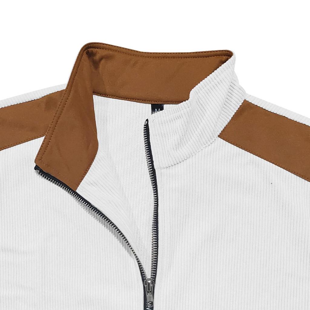 Men'S Jacket Loose Zipper Coat Flight Jacket Men'S Casual Cardigan Coat