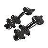 1 Pair 24 Teeth Climbing Crampons Stainless Steel Antiskid Outdoor Snow Ice Shoe CoversBlack L
