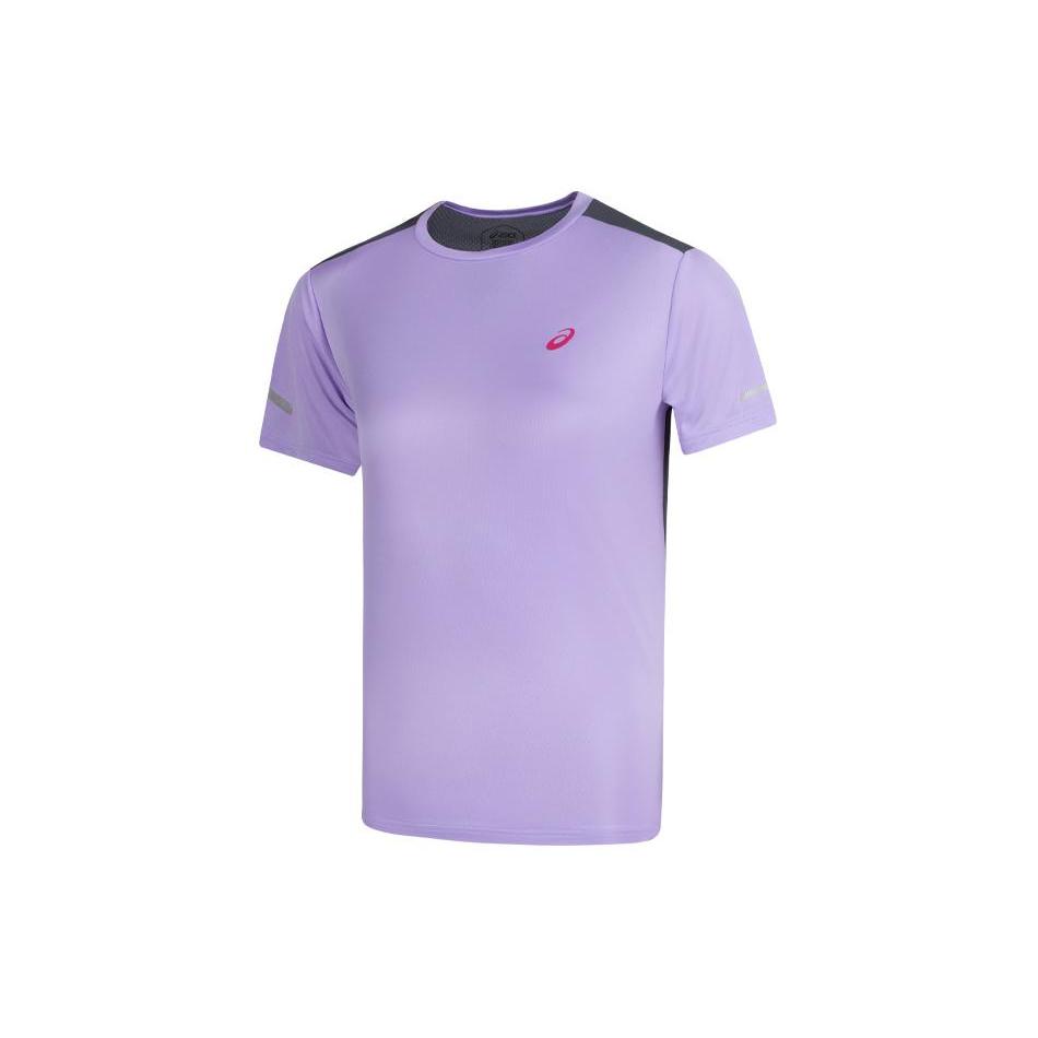New Asics LITE SHOW T Shirt Women's Purple 2012C768-500