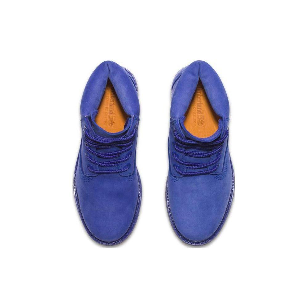 (WMNS) Timberland 50th Anniversary Edition Premium 6-Inch Waterproof Boot 'Bright Blue Nubuck' Women's A2R51