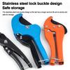 New Ratchet PVC Pipe Cutter With SK5 Blade Aluminum Alloy Body PVC Pipe Shears PVC Cutter Tool Plumbing Pipes
