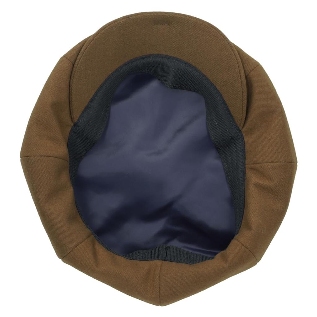 Basic Enchi Vintage Wooly Casquette Hat Vintage Color Big One Size Fits Brown - Antibacterial, Deodorizing, Style, Wool, Satin, Blocking, Silhouette,