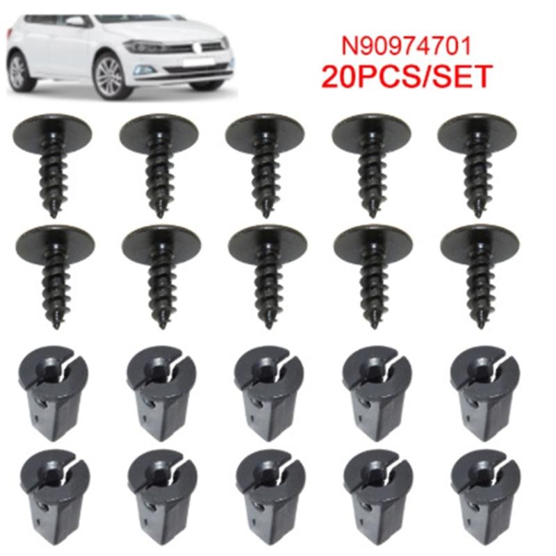 Vite Torx per coprimotore resistente, sottoscocca, paraspruzzi, passaruota, fermagli di fissaggio, bullone universale per B5 B6 B7 MK6