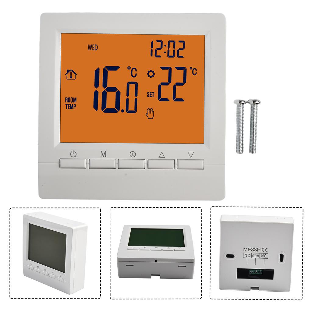 Non Wifi Thermostat  Gas Boiler Heating Control  WallMounted Design  Easy Installation  User friendly Interface