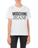 Camiseta Manga Curta com Logo Jeans MOSCHINO