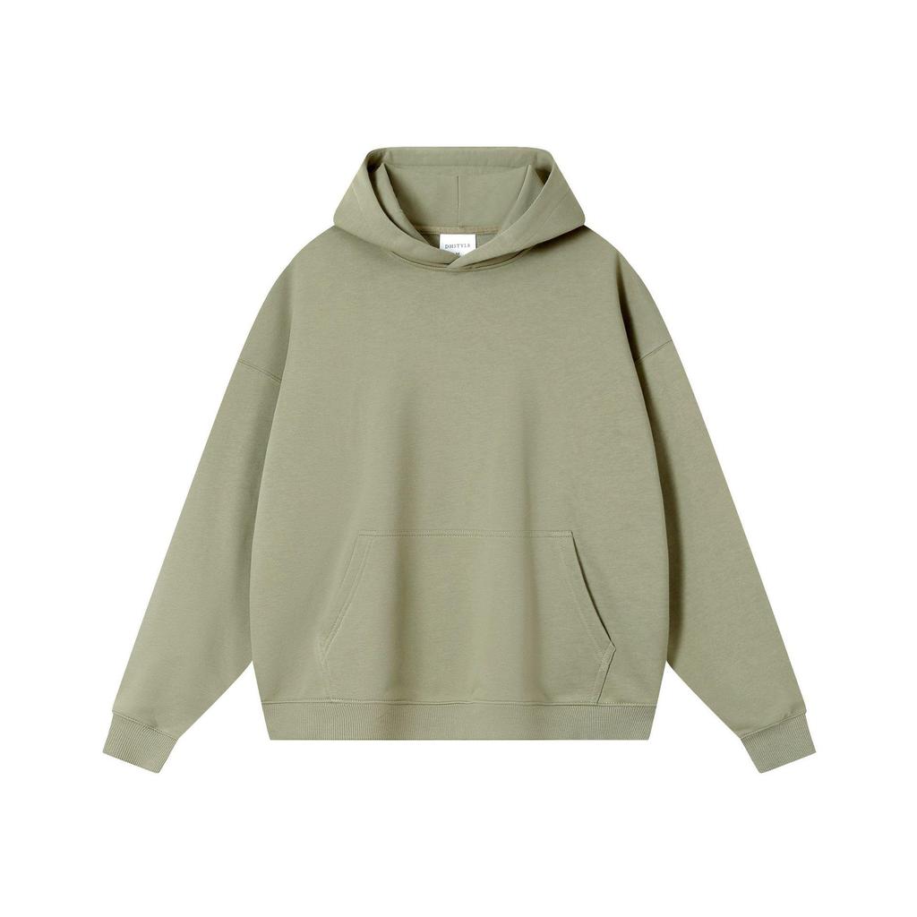 Men's & Women's Autumn/Winter 380g Combed Cotton Heavyweight Drop Shoulder Hoodie
