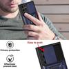 Protective Case - PROSHOP - for Samsung S22 Ultra - Rigid - Navy Blue - Reinforced Edge