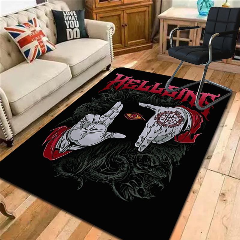 Gothic Eyes Rug Floor Mat for Living Room or Bedroom Soft and Comfortable Carpet a Gift for Birthday and Holiday.ZFF0913002