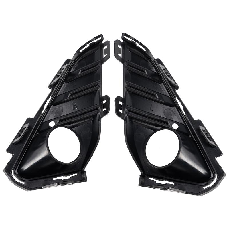 Artudatech Pair Front Fog Light Bezel Trim For GMC Terrain 2018- 23196308 Car Accessories