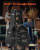 Acoustic Guitar Hard Case 43.31 In With Lock And Keys for Acoustic Guitar