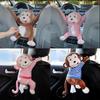 Cartoon Capybara Car Tissue Box - Seat Back Hanging Style Interior Decoration