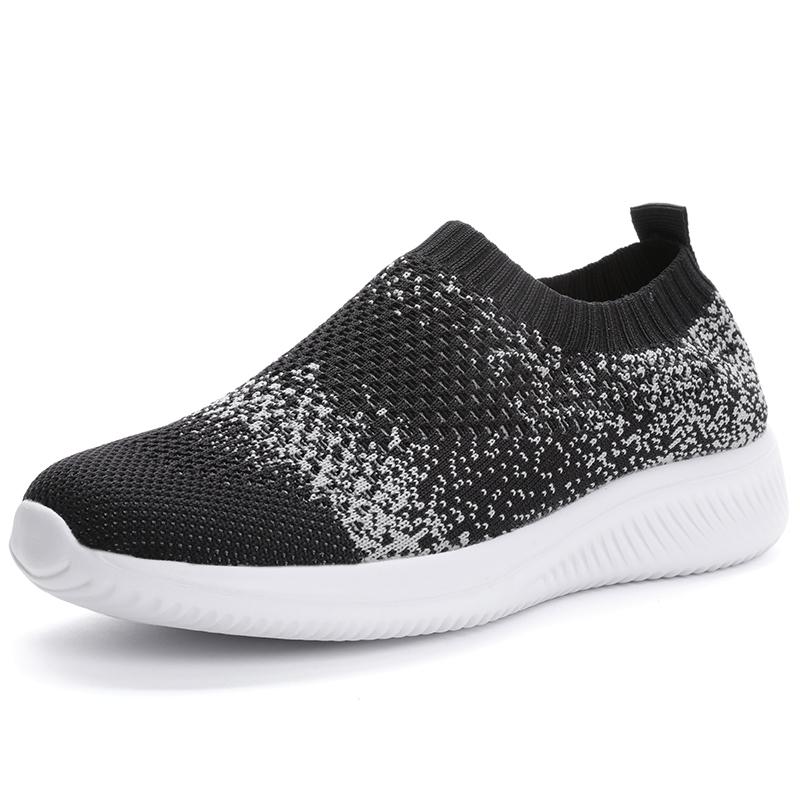 Women's Casual Sports Shoes for Spring and Summer, Breathable Loafers, Walking and Running Shoes, Large Size for Women