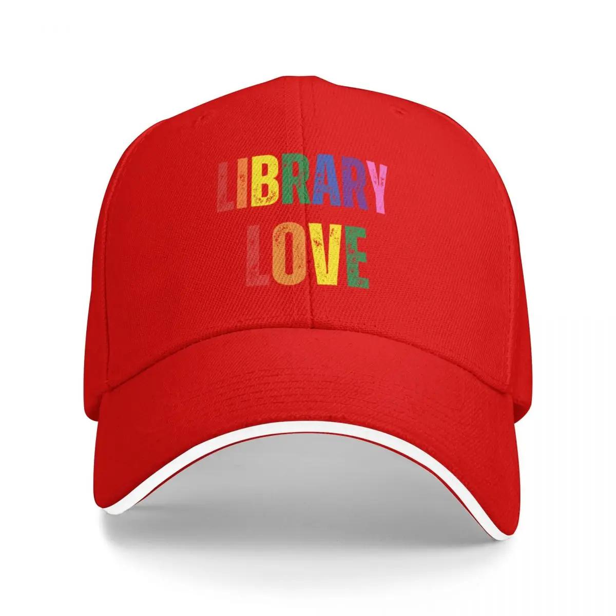 New Rainbow Library Love Baseball Cap Custom western Hat Boy Womens