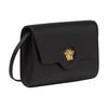 Versace La Medusa Medusa Head Embossed Logo Light Grain Calfskin Shoulder Crossbody Bag Women Bags Black 1000814-DVIT2T-1B00V