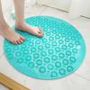 Waterproof Bathroom Mat Round Foot Massage Mat Versatile Shower Mat  for Bathroom