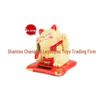 2.5" Solar Fortune Cat Car & Home Decor Gift