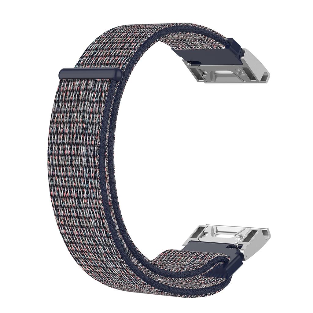 For Garmin Fenix 7X/6X/Fenix 5X/Fenix 3 HR Loop Fastener Nylon Smart Watch Band Wrist Strap with Screwdrivers