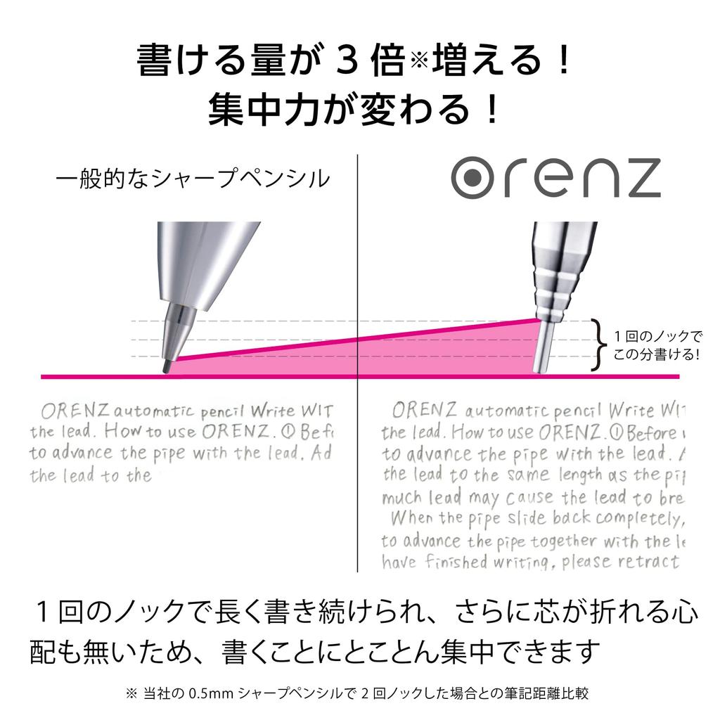 PENTEL Ołówek mechaniczny Orenz Limitowany Przezroczysty korpus Przezroczysty żółty 0,5 mm XPP505-TG