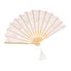 Deluxe Lace Folding Fan Chinese Style Hand Fan for Performance Prop Party Decoration and Elegant Event Gift