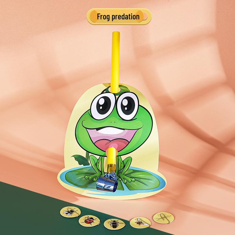 Frog Insect Catcher DIY Kit for Kindergarten: Creative STEAM Science Experiment