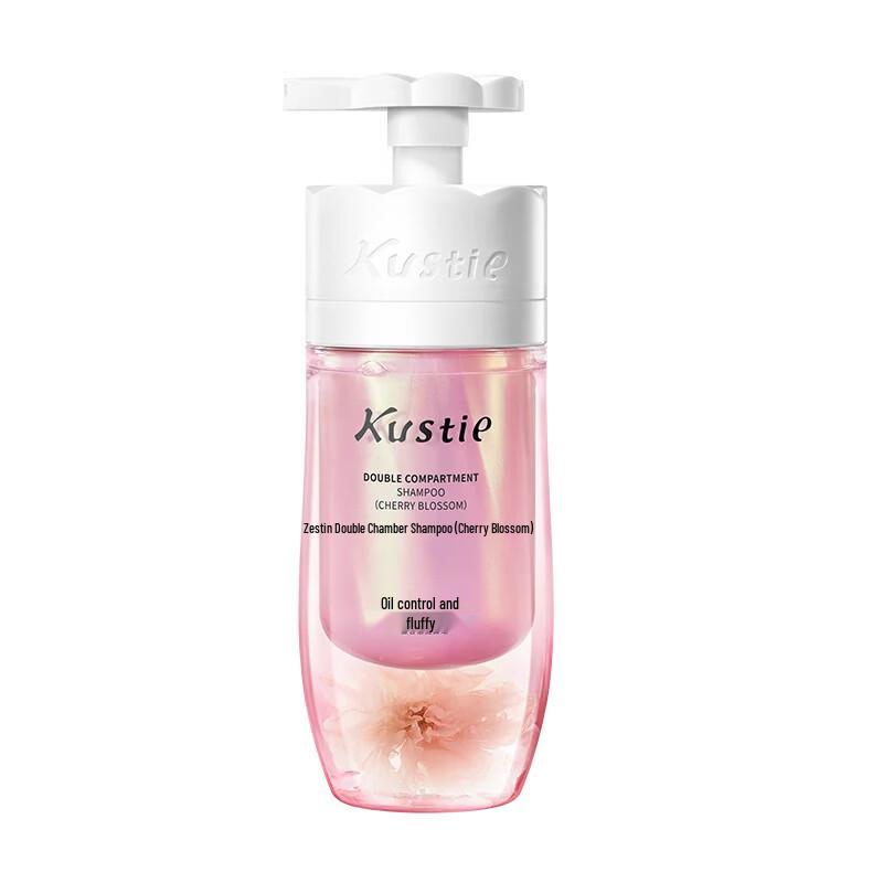 Kustie Dual-Chamber Cherry Blossom Shampoo