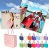 Bolsa de Praia Impermeável EVA com Furos: Resistente ao Desgaste, Macio, Design de Ombro Único.