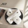 Soft Plush Winter Scarf Faux Fur Collar for Women, Neck Warmer Scarf, Fluffy Stylish Warm Coats Scarves, Thanksgiving Christmas Fashion Gifts Mothers