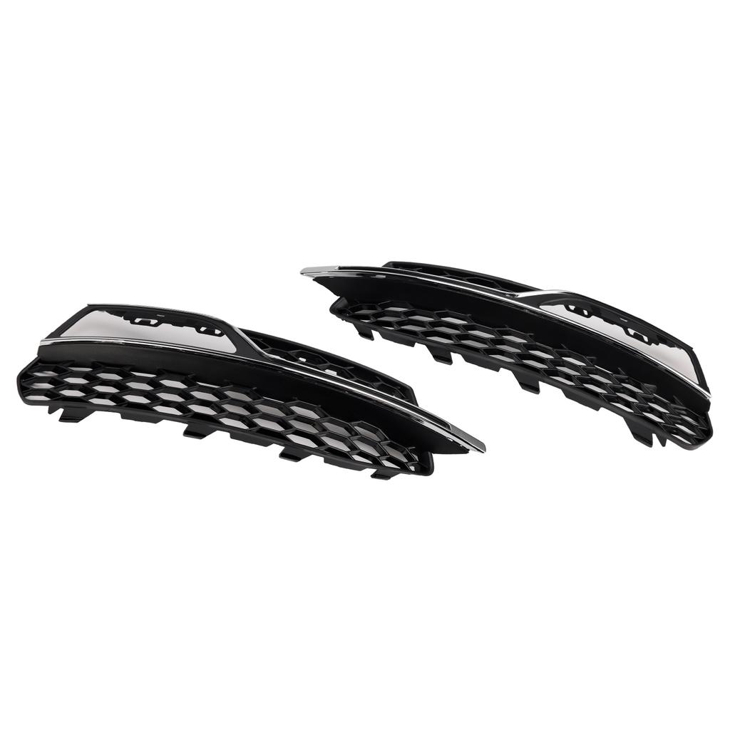 Front Lower Bumper Fog Light Cover Grill Fit A3 S3 S-Line 2013-2016