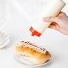 4 Holes 300Ml Sauce Bottle Resin Ketchup Oil Squeeze Dispenser Cruet Kitchen