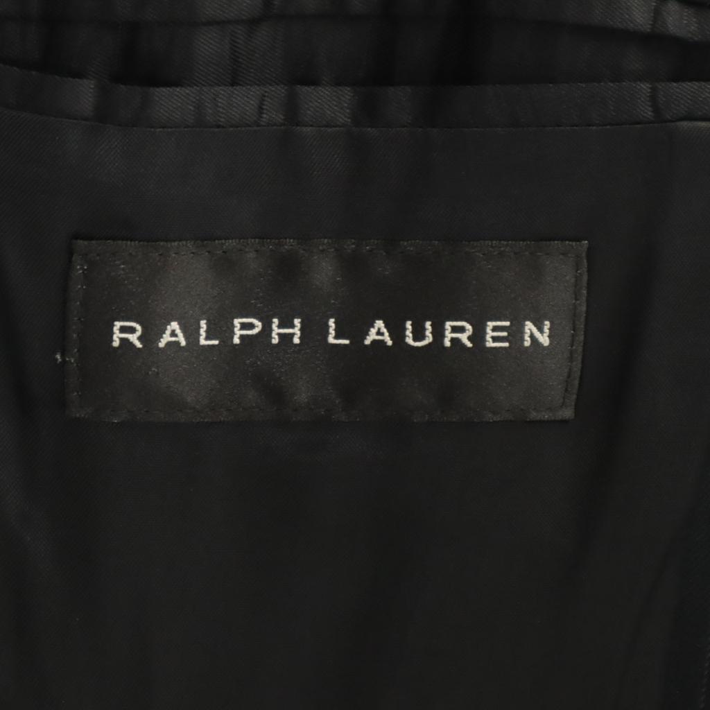 Ralph Lauren Striped Pattern Tailored Jacket 36 Black Men's Used