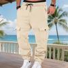 2026 New Autumn and Winter Fashionable Drawstring Loose Casual Pocket Trousers