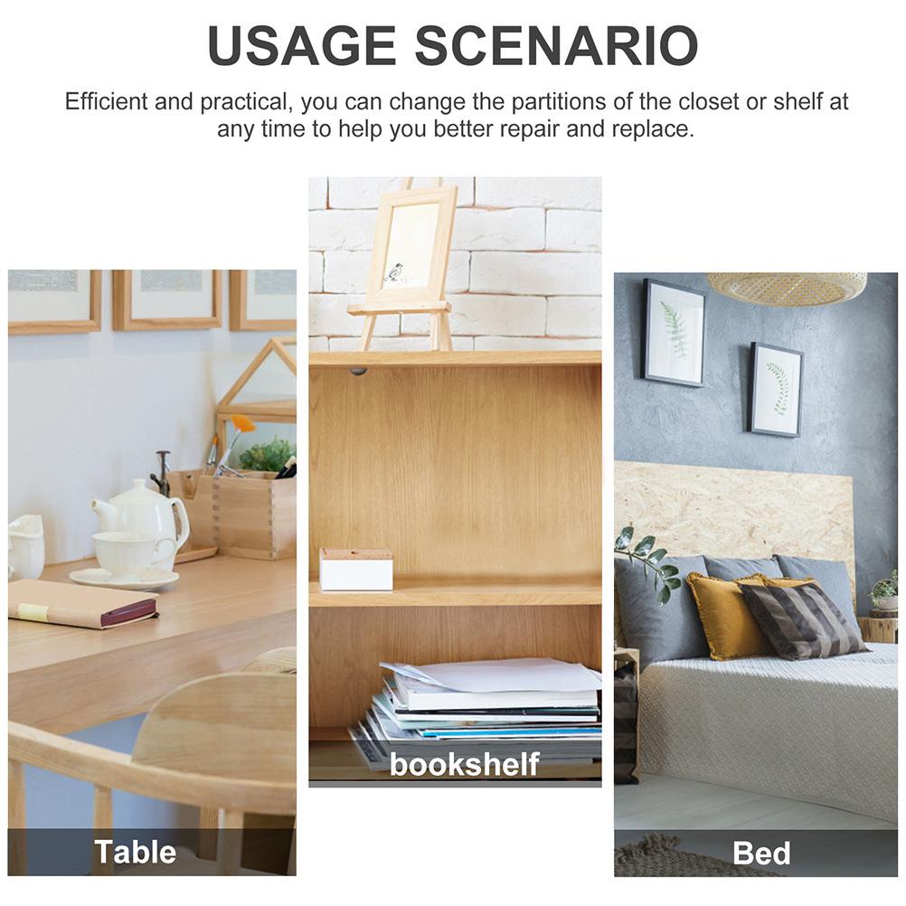 20pcs Zinc Shelf Support Pegs For Panel Mounting Braces Mounting Brace Glass Bracket Hardware Fixing Pegs Glass Bracket