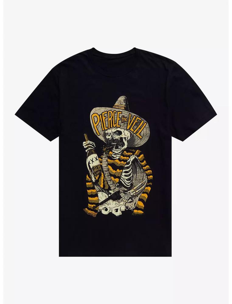 Pierce The Veil Bandito Skeleton Unisex T-Shirt S