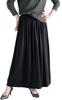 Gold Japan Plus Size Long Sizes Black Women's Skirt, Sw-0477, LL-3L,