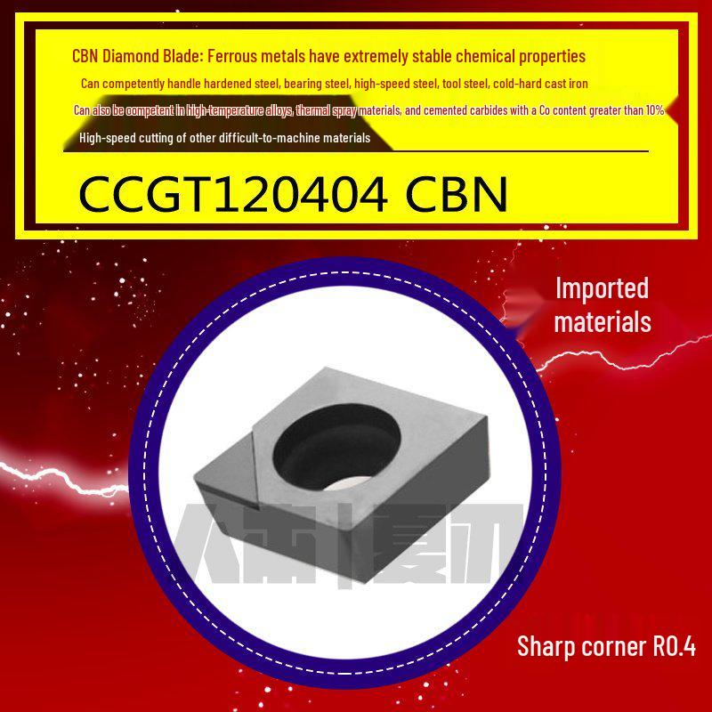 Kubisches Bornitrid-Klinge: DCGT11T308 TNMG160404 CBN Diamantwerkzeugspitze