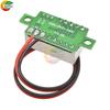 DC 12V 0.36 Inch 2 Wire Red Blue White Green Mini Digital LED Display Voltmeter Panel Voltage Meter 3-Digit Adjustment Voltmeter