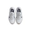 Nike Varsity Leather Hook and loop Low top Sports Casual Shoes Gray Black Children Aged 3 7 Years Old CN9393-100