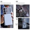Slim Frosted Magnetic Case for Samsung S25 Ultra