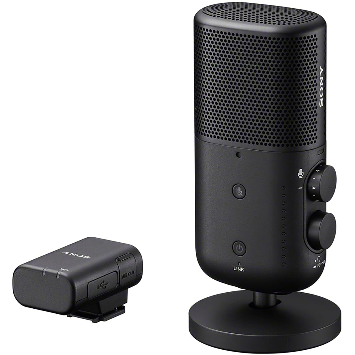 

SONY Camera Wireless Streaming Live Interview with Audio Pop Guard Included ECM-S1 Microphone, Microphone, Indoor/Outdoor Vlog, Streaming, Video,