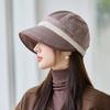 New Autumn and Winter Versatile Hat for Women with High End Face Showing Small Esports Hat Windproof Warm Hat Art Retro Newspaper Hat