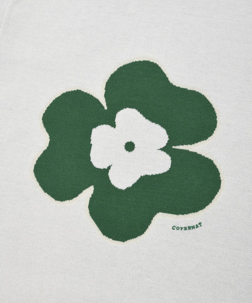 COVERNAT Clover Crewneck Knit Ivory